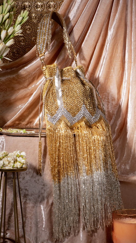 Strings of Love Mix Gold Silver