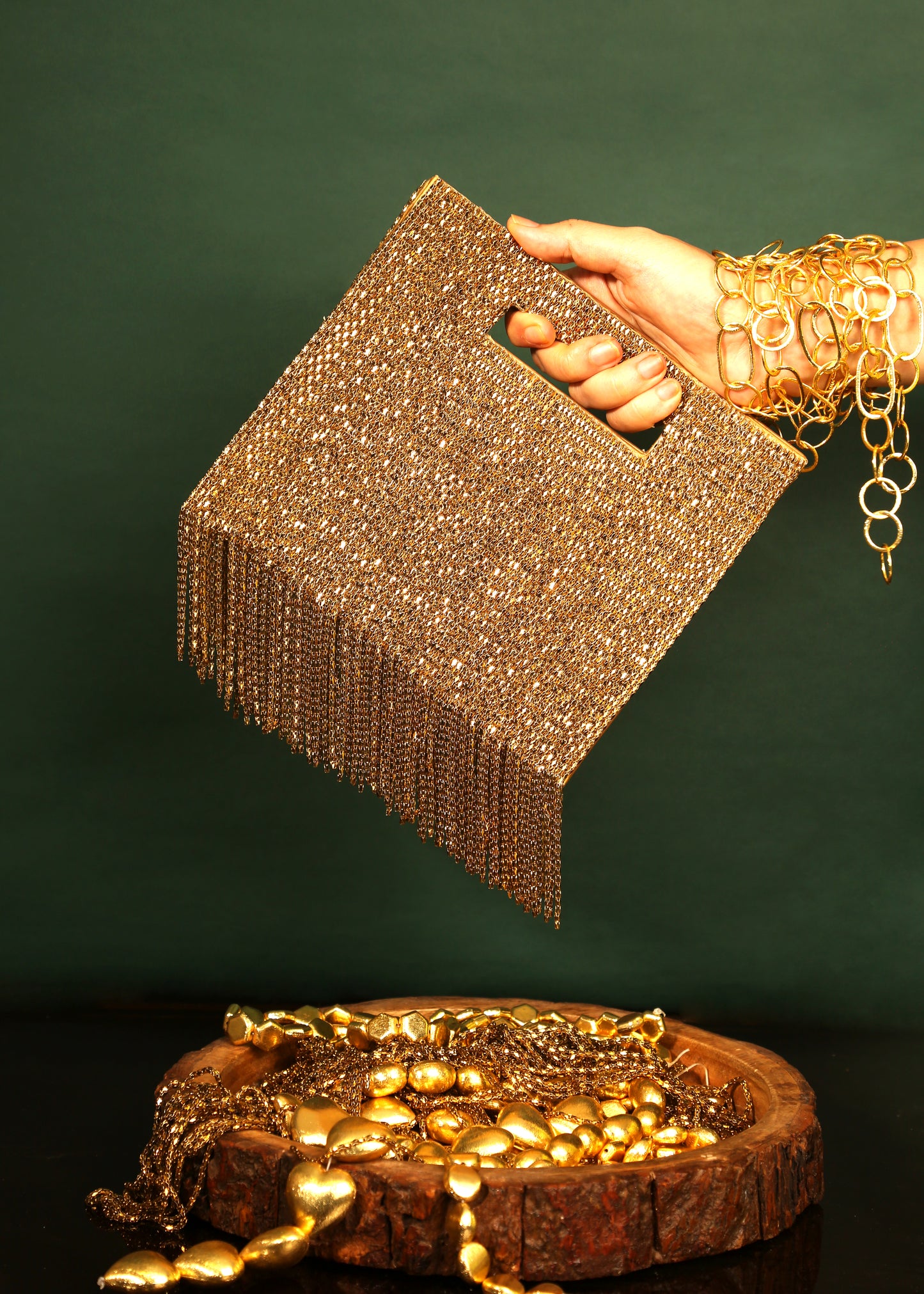 Gold flake