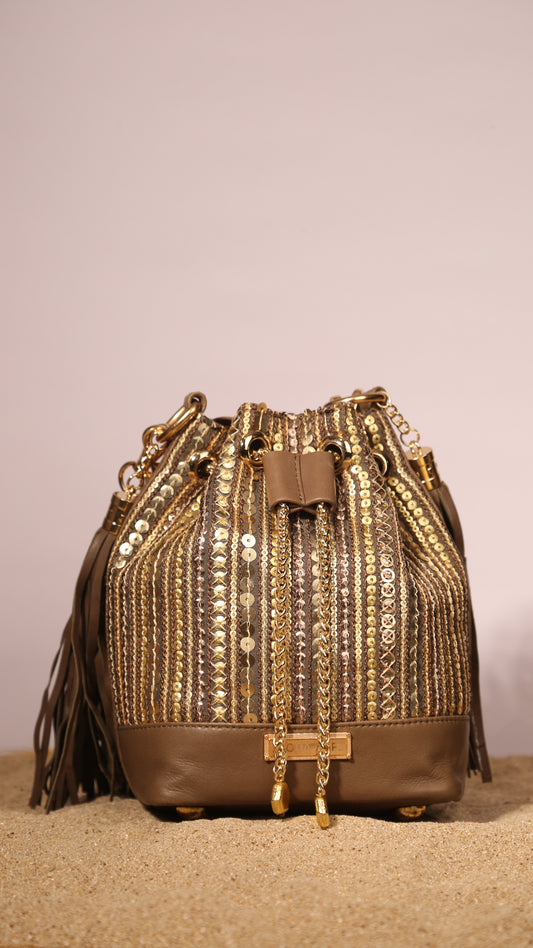 Beeba Bucket bag in Grey