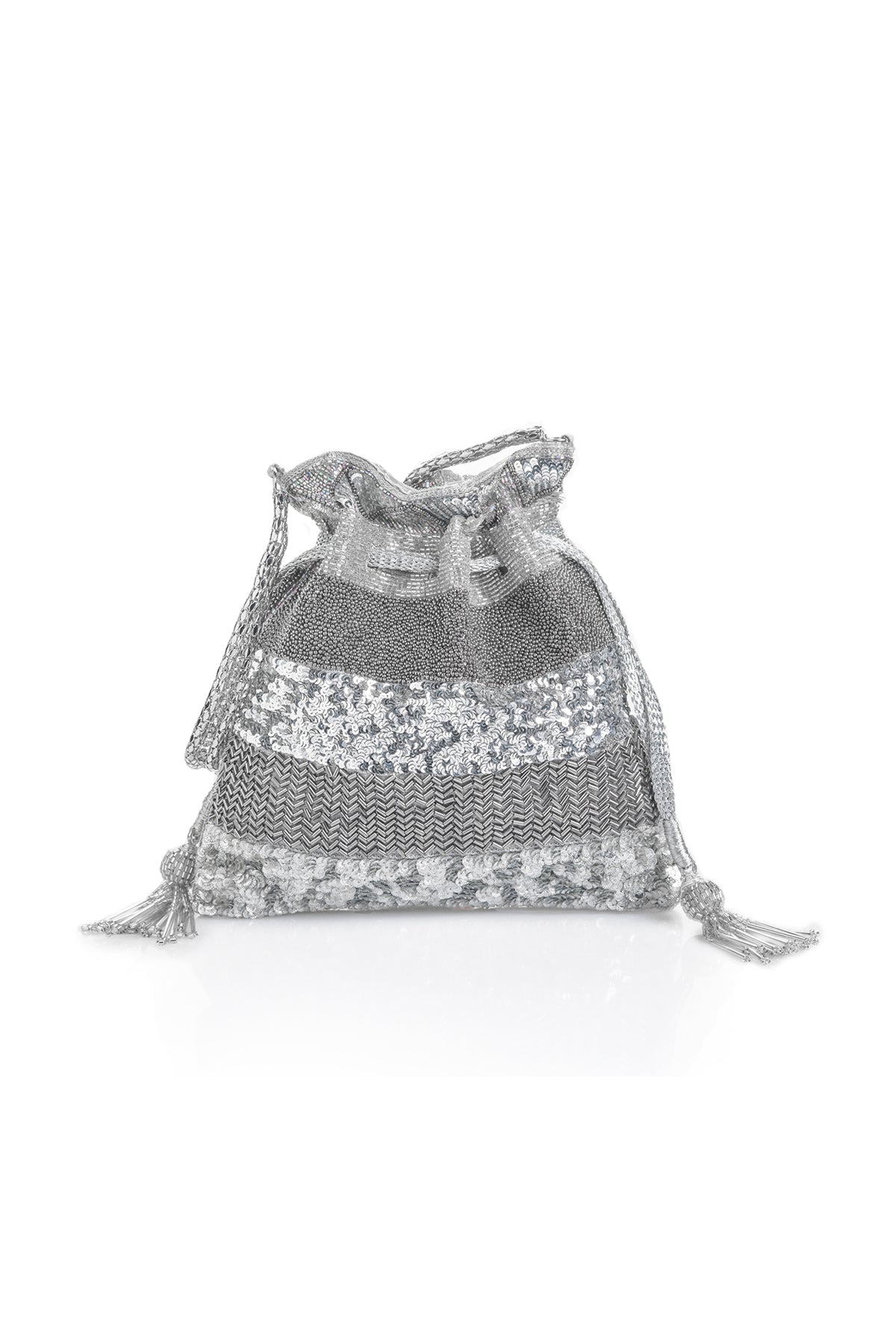 Gliteratti Silver Potli