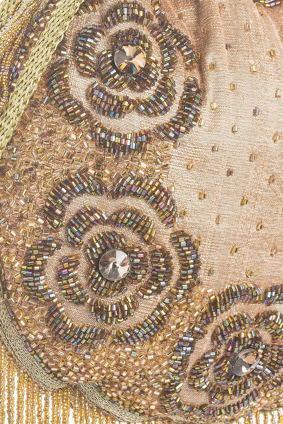Rosé Antique Gold Potli