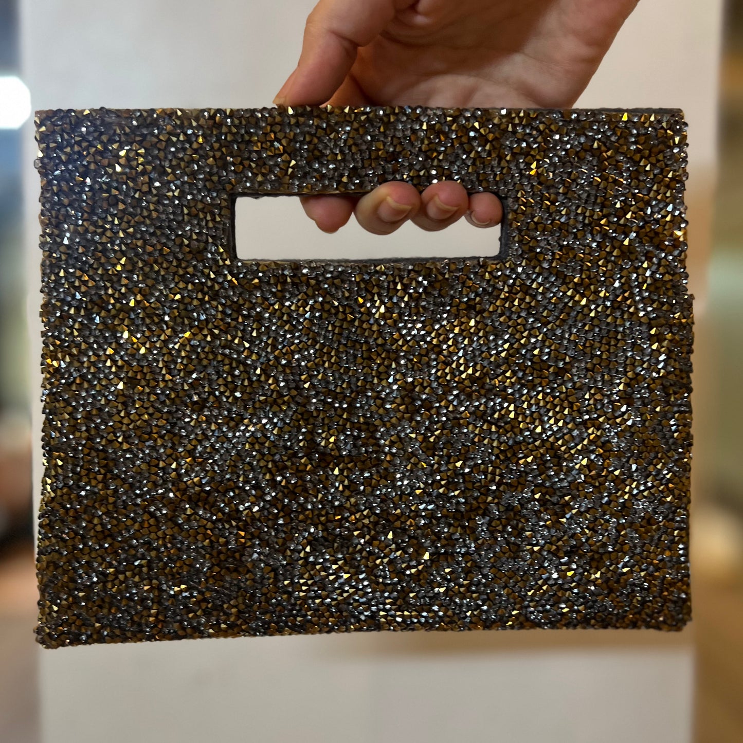 Gold Diamond Pouchette