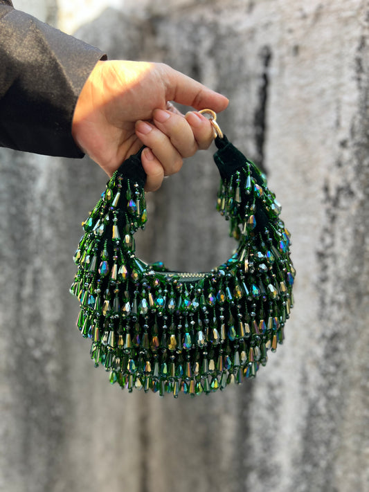 Crescent mini green
