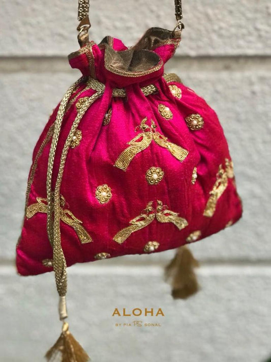 Amrapali Pink Potli