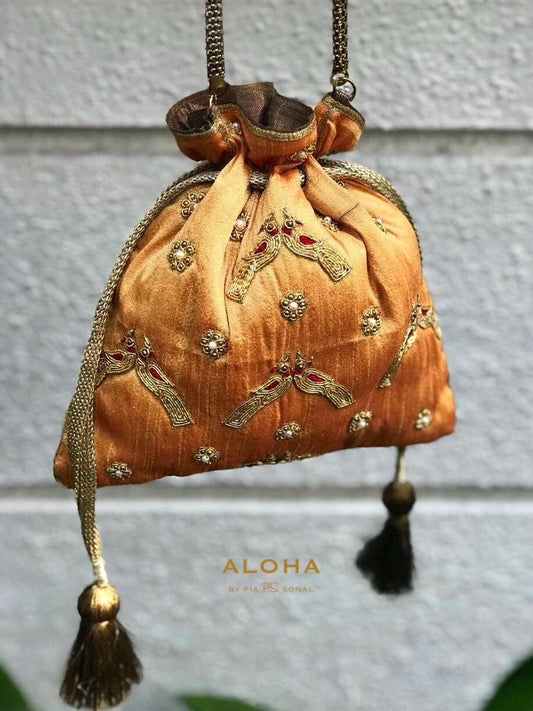 Amrapali Yellow Potli