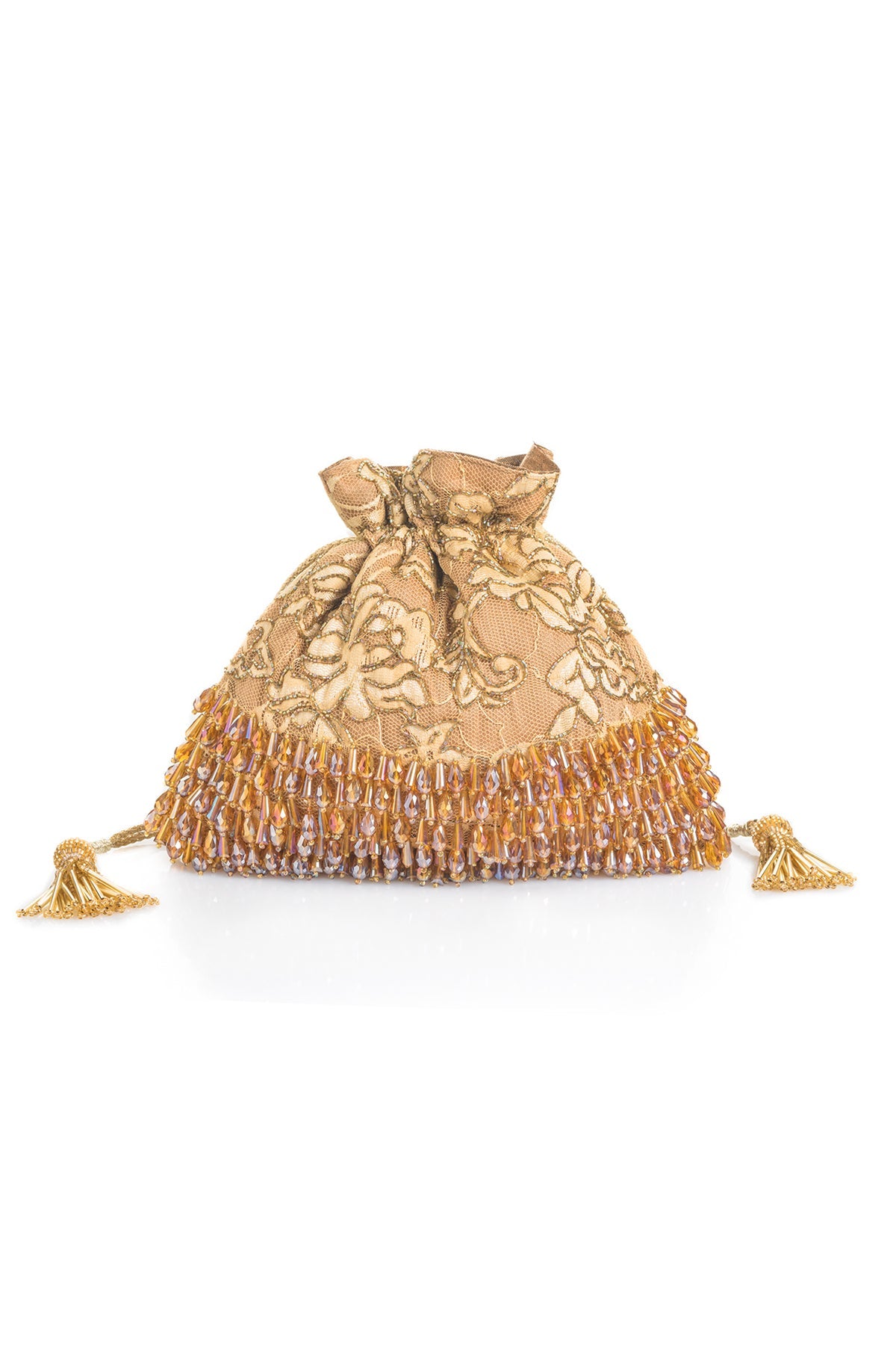 Crystalline Gold Potli