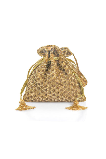Mystical Mosaic Gold Potli