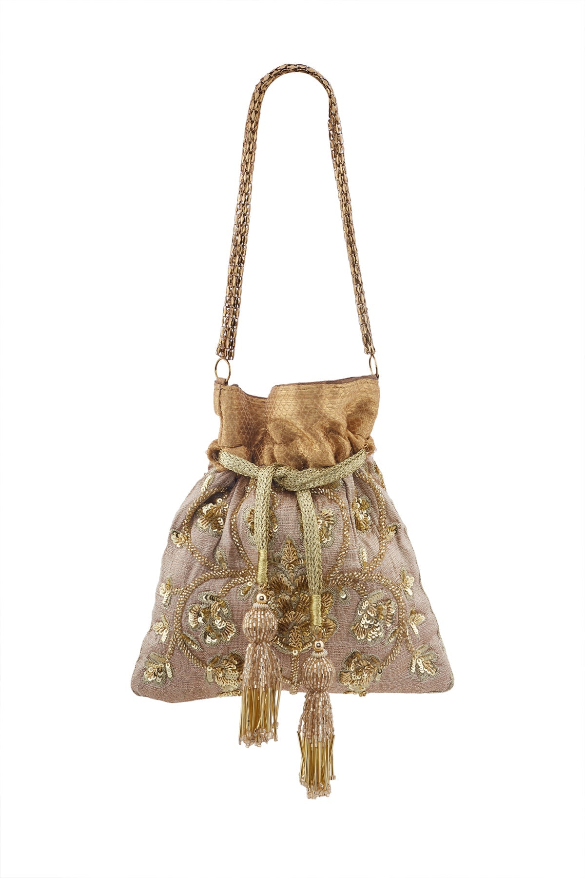 Blush Blush Gold Potli